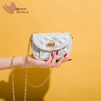nucelle mini bag bag for women 2019 new fashion womens messenger bag texture rhombic chain shoulder bag
