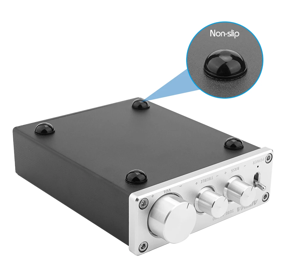 AIYIMA HIFI Bluetooth 5,0 6J1 вакуумный ламповый усилитель предусилитель усилитель с регулировкой низких частот для домашнего звукового кинотеатра