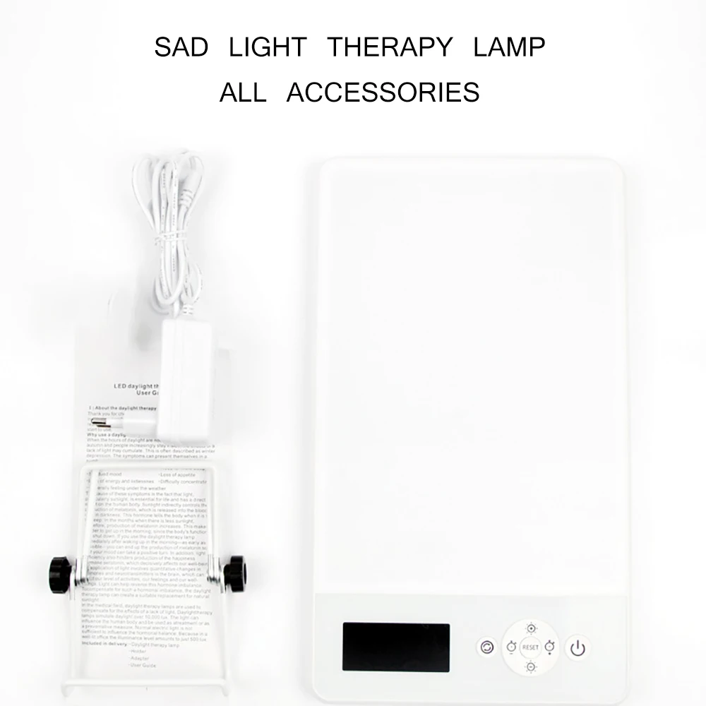 Портативная лампа с естественным солнечным светом для эмоциональной