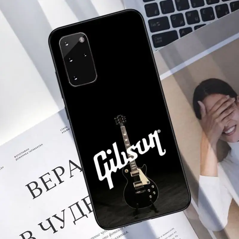

Les Paul Gibsons Guitar Phone Case For Samsung A40 A31 A50 A51 A71 A20E A20S S8 S9 S10 S20 Plus note 20 ultra