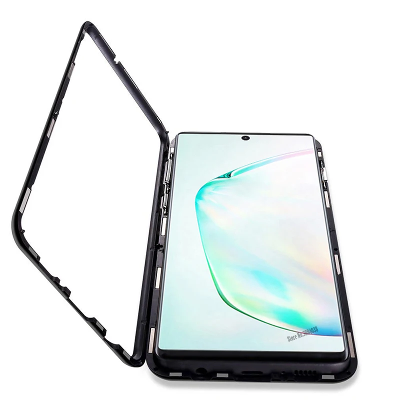 Чехол для samsung Galaxy Note 10 Pro 9 8 магнитные адсорбционные Чехлы бампер на Note10