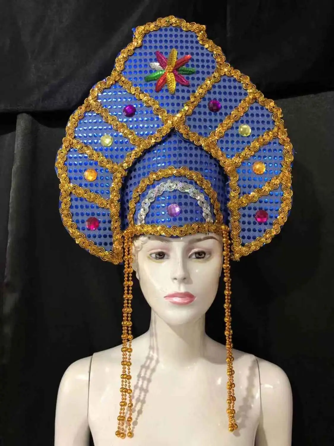 Латинские танец самба аксессуары Модный изысканный головной убор с перьями