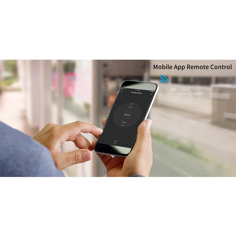 

Curtain Switch Wifi Smart Curtain Switch 2Nd Generation US Regulatory Curtain Switch WiFi Electric Shutter Switch