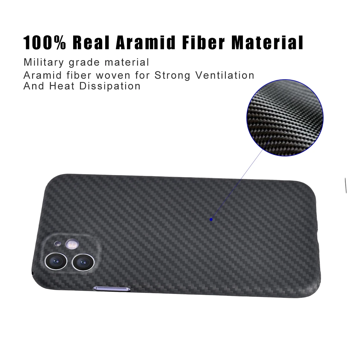 carbon fiber cover for iphone11 11pro max fine hole case aramid fiber anti drop business 5g phone shell free global shipping