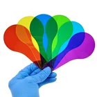 Детские обучающие доски для раскрашивания, 6 шт.компл., Детская игра по методу Монтессори для раннего обучения, пластиковые листы для рисования, светофильтры, игрушки