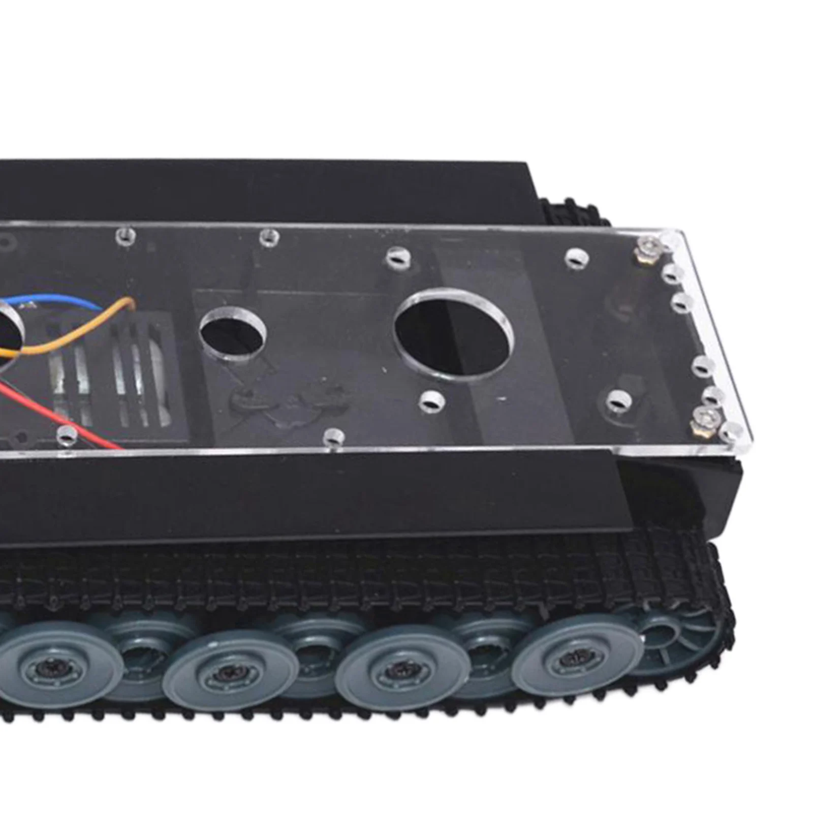 

Professional Tank Chassis Kit Electronic Robotics Platform Chassis Kit