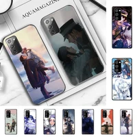 yndfcnb golden kamuy phone case for samsung note 5 7 8 9 10 20 pro plus lite ultra a21 12 72