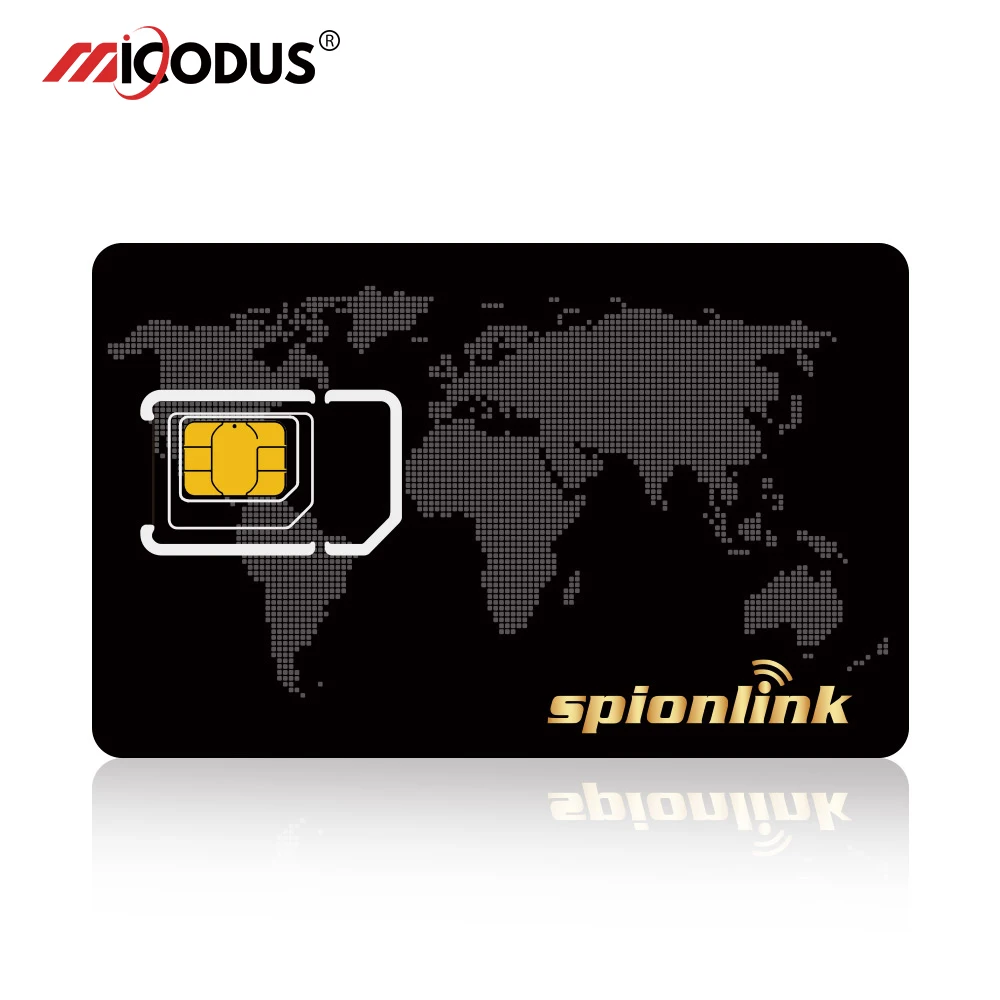 Только SIM-карта Spionlink для всех GPS-трекеров нашего Micodus таких как