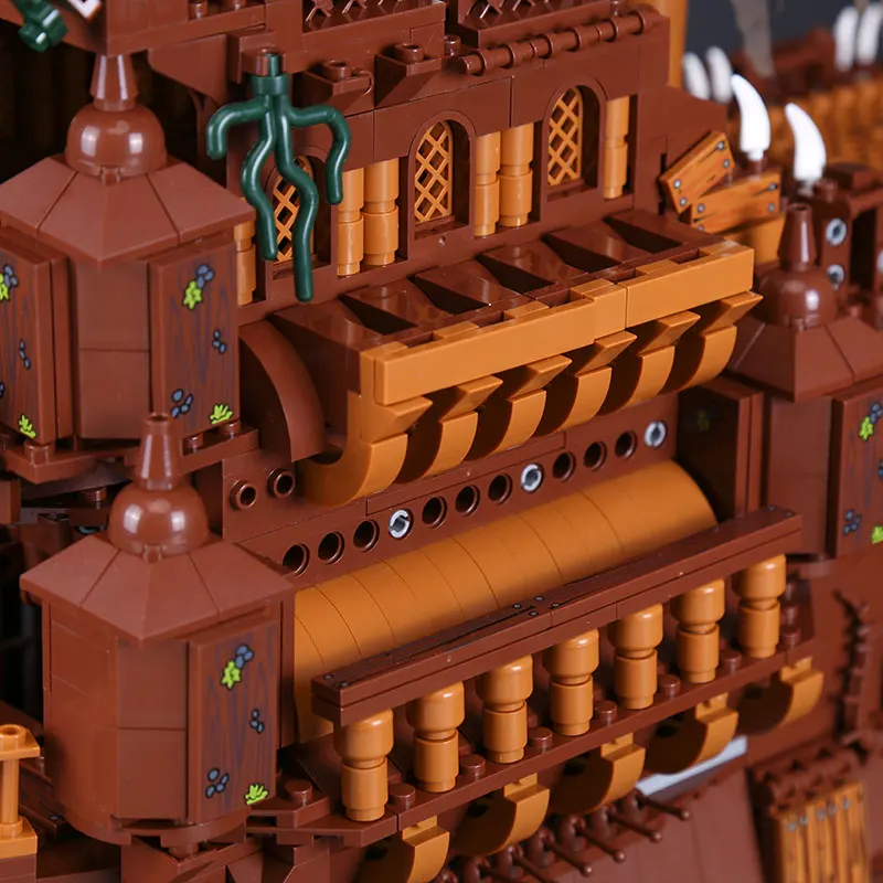 16016 3652 шт. летающая лодка Dachman креативная совместимая с карибскими пиратами 631018