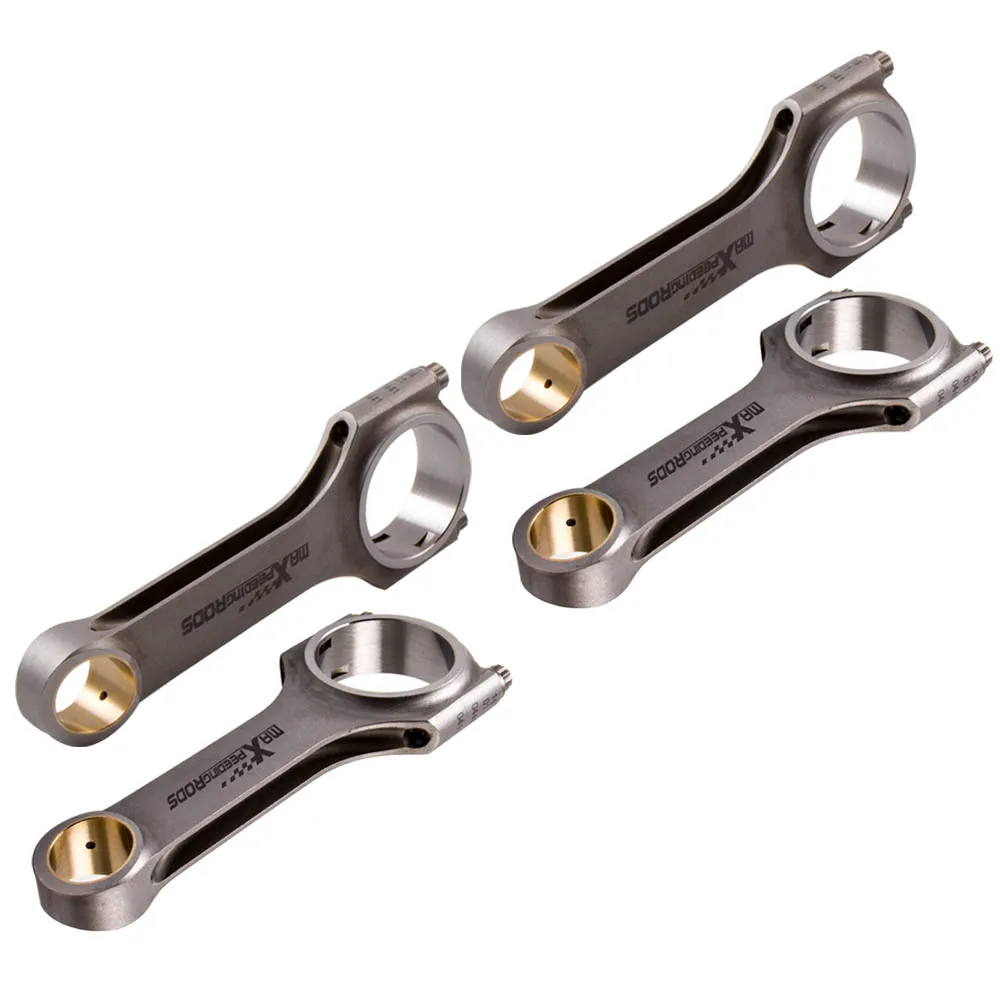 

H Beam 4340 Connecting Rods for Opel Vauxhall Frontera 2.4L CIH Conrods Con Rods EN24 Balanced Floating Crankshaft TUV Shot Peen