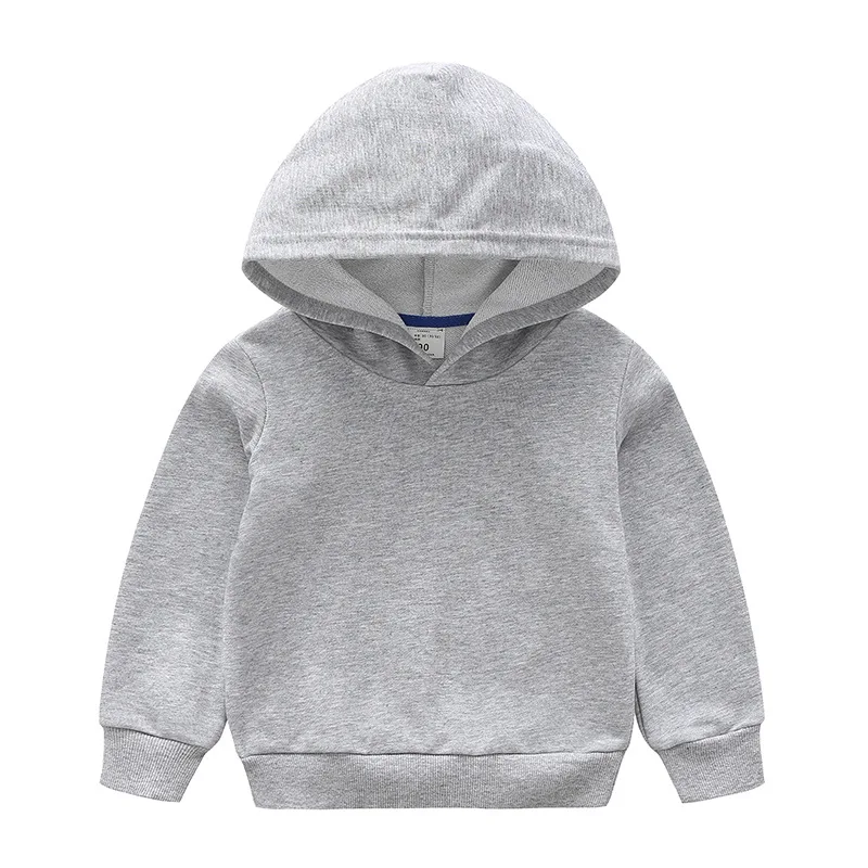 

L1511 Boys Long Sleeve T-Shirt Cartoon Hooded Cartoon Print Children Clothes Cotton Baby Girls Tops Tee Kids Sweatshirt