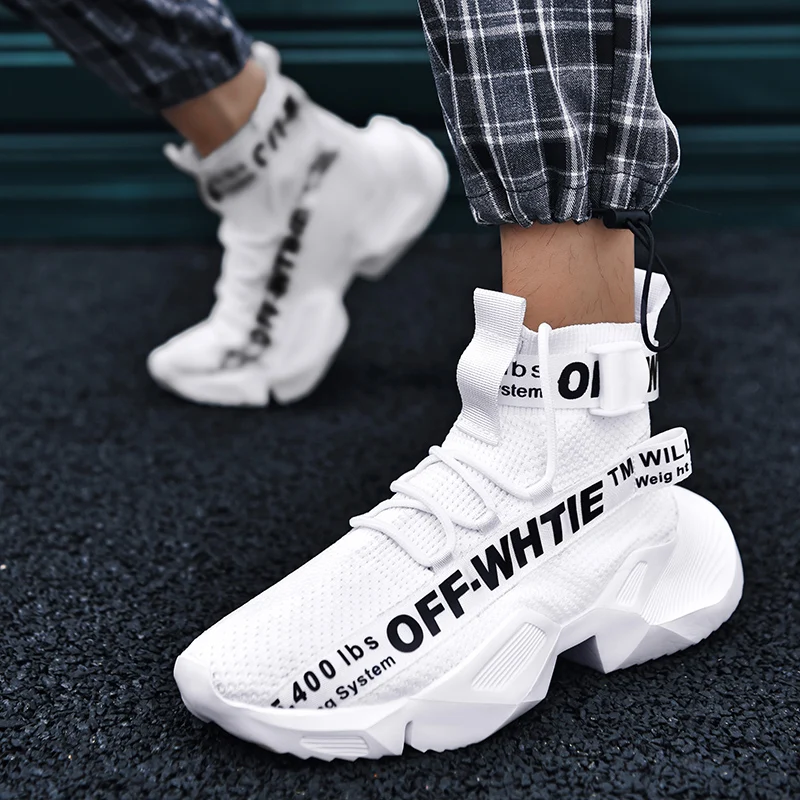 Летние мужские носки кроссовки дышащая сетчатая мужская повседневная обувь на