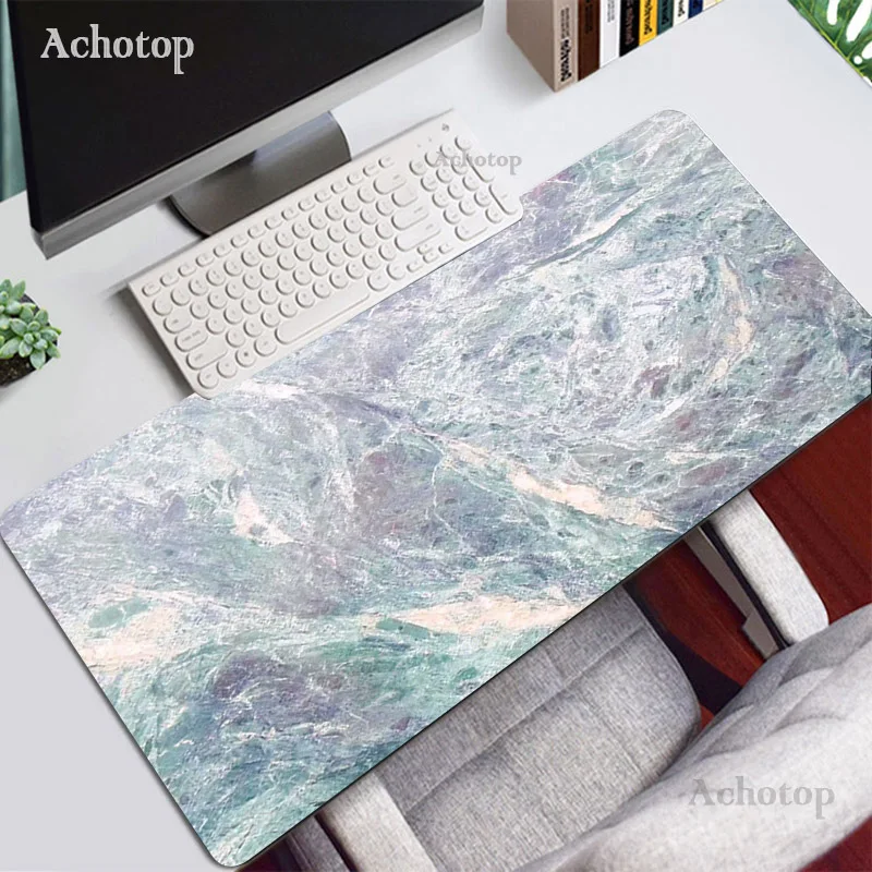 

Fashion Large Marble Grain Mouse Pad XXL Office Computer Desk Mat Modern Table Game Keyboard Laptop Cushion Soft Top Quality