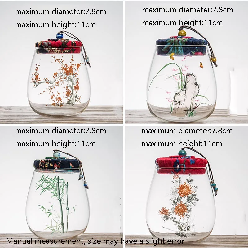 Китайский стиль ручная роспись винтажный узор чайные пачки офисные аксессуары