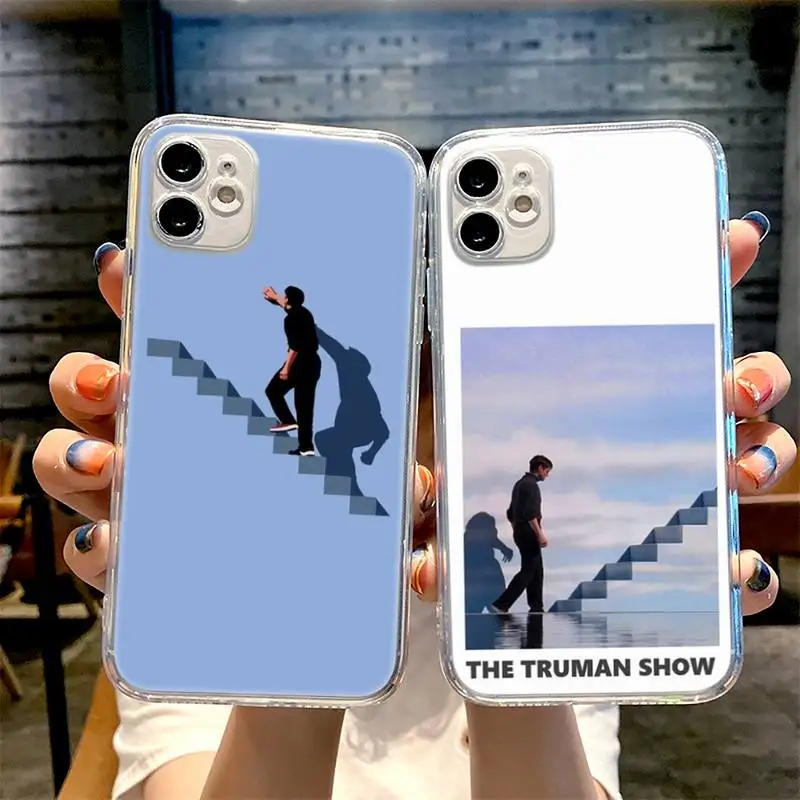 

The Truman Show Movie Phone Case Transparent For iPhone 13 12 11 Mini Pro X XR XS Max 6 6s 7 8 Plus SE Cover Funda