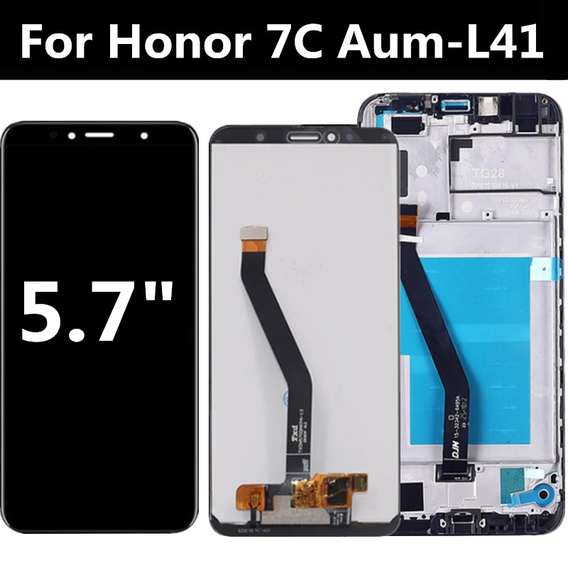 5 7 &quotс ЖК дисплеем для Huawei Честь 7C Aum L41 дисплей с сенсорным экраном сборки
