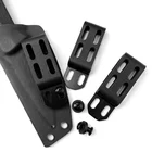 1 комплект ножны Kydex для ножа K оболочка K поясная задняя клипса C-клипса ножи Сделай Сам изготовление аксессуары EDC кобура Тактический зажим деталь