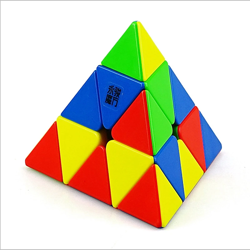 YongJun Yulong M 3x3 Магнитный пирамидальный куб 3x3x3 Магнитная Пирамида магический Yongjun cubo