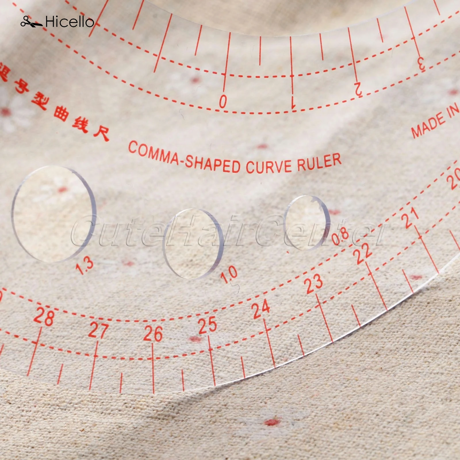 Лидер продаж 1 шт. пластиковая изогнутая линейка инструменты для шитья мягкая