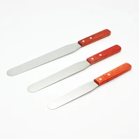 6810 inches stainless steel straight icing spatula cream frosting spatulas cake decorating tools 1pc