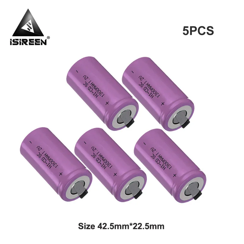 DIY 3 6 V 4 8 6V 7 2 9 аккумуляторные батареи 1 1300mAh Subc CD Ni c перезаряжающийся батареей SC Ni-CD