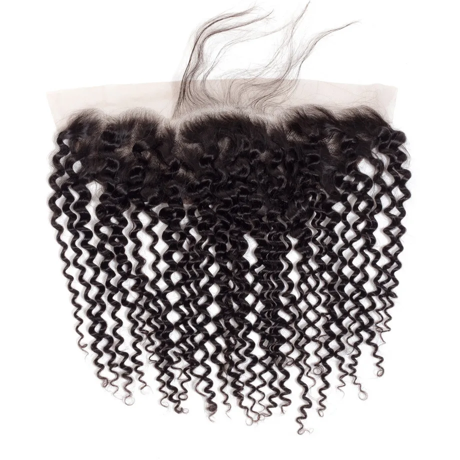 Шикарные волосы для кутикулы 13x4 кружевная Фронтальная застежка с детскими