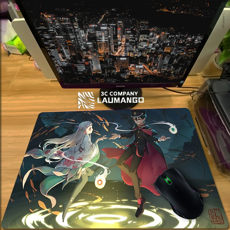 

Настольный коврик Hanako-kun Yugi, коврик для мыши в унитаз, небольшие игровые коврики для ноутбуков и ПК, коврики для мыши для компьютера, аксессуа...