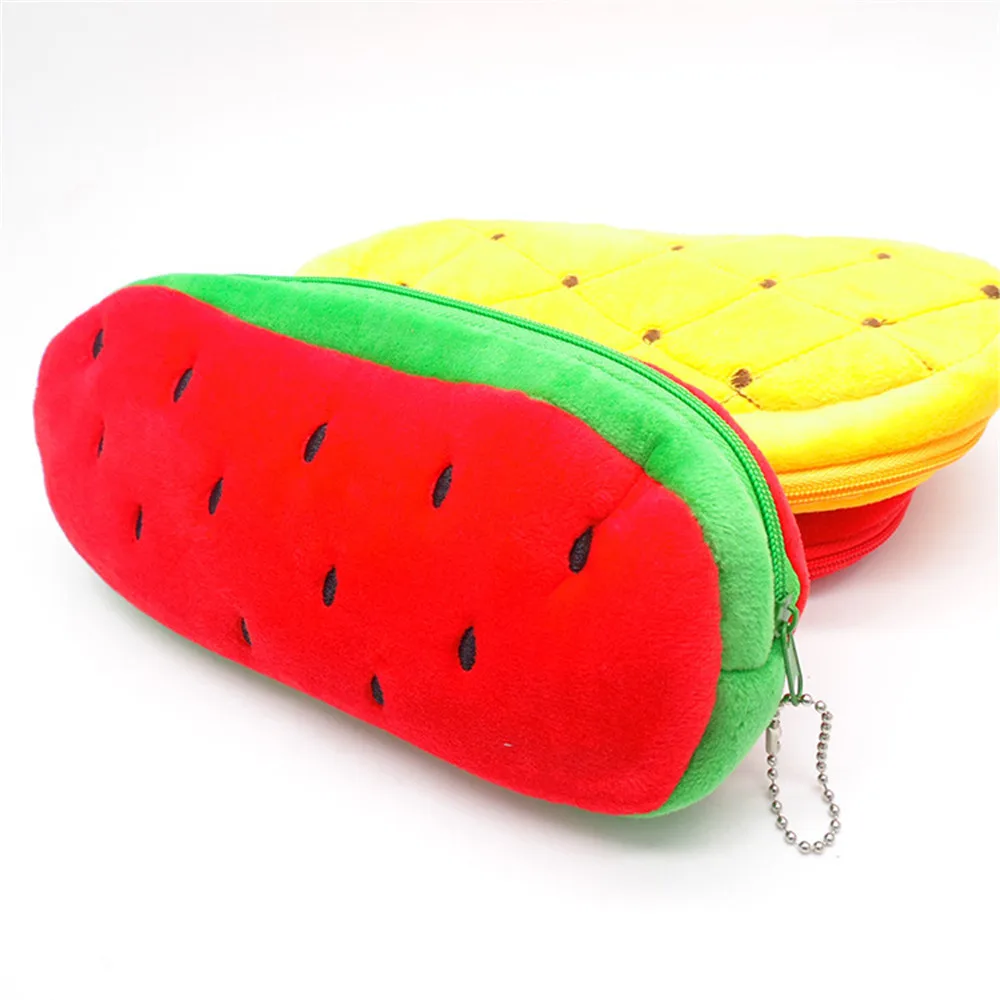 1 шт. в комплекте детское кавайный арбуз фрукты портмоне прекрасный плюшевый
