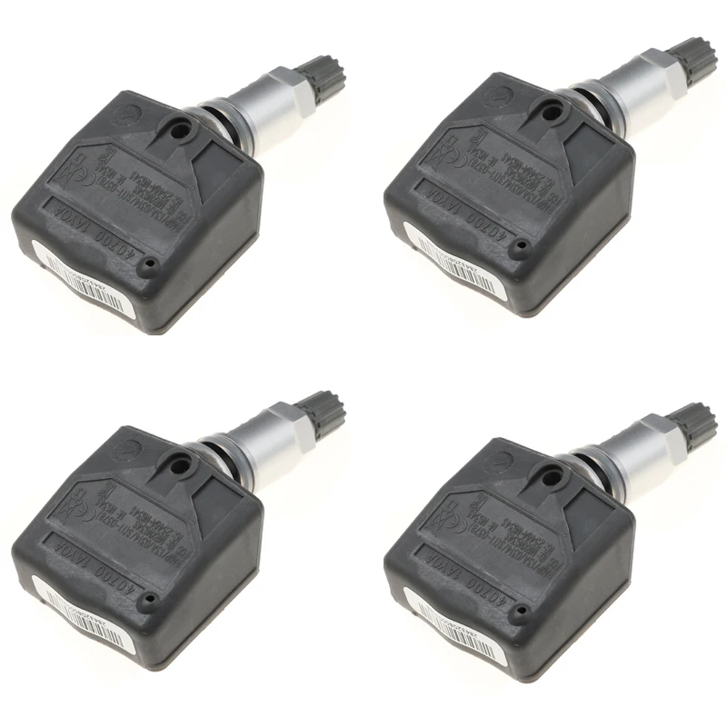 

4pcs Tire Pressure Monitoring Sensor For Nissan Infiniti 407001AY0A 407002138R 40700-1AY0A TPMS 433MHZ