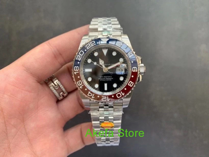 Часы наручные мужские с циферблатом 40 мм брендовые Роскошные зеленые