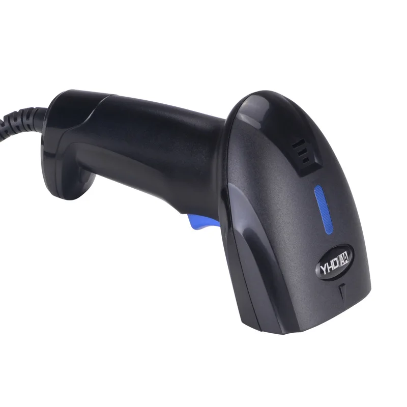 1D Wired CCD Barcode Scanner Bar Code With Stand Support multi keyboard language Handheld QR Reader For Supermarket | Компьютеры и