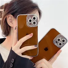Clear Case For iPhone 13 Pro Case New Design Soft Full Cover Funda Coque For iPhone 12 11 Pro Max XR X XS Max 7 8 Plus Case Capa