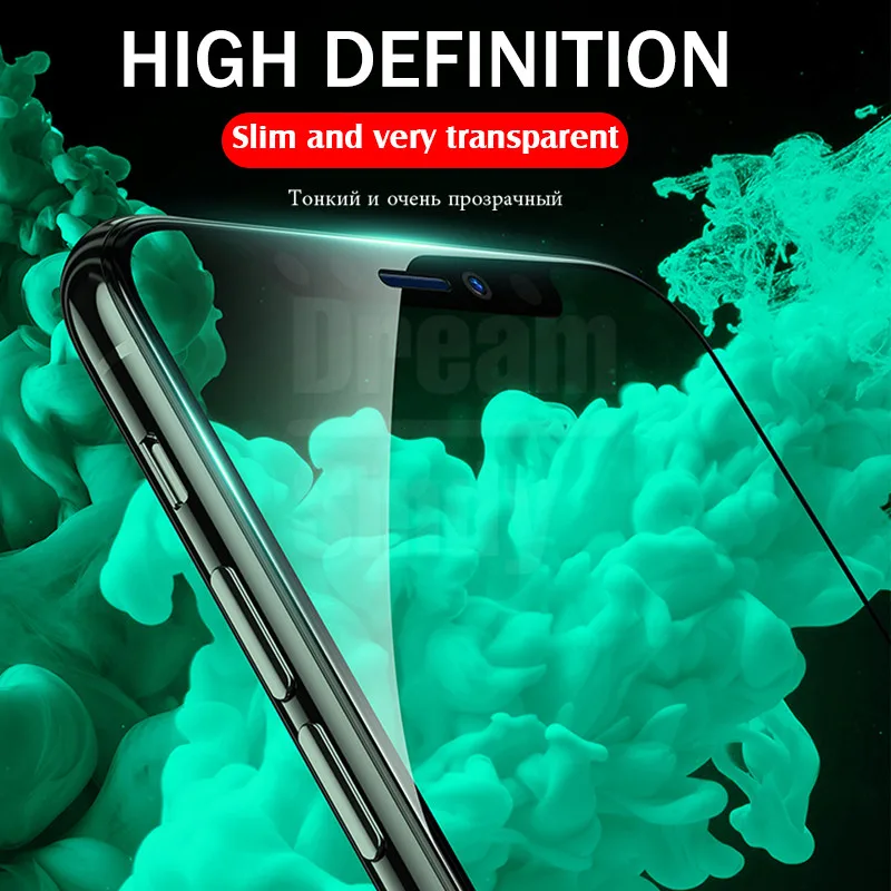 4-1 шт защитное закаленное стекло для IPhone 11 Pro Max XS XR X Защита экрана для IPhone 8 7 6 6s Plus прозрачная стеклянная пленка