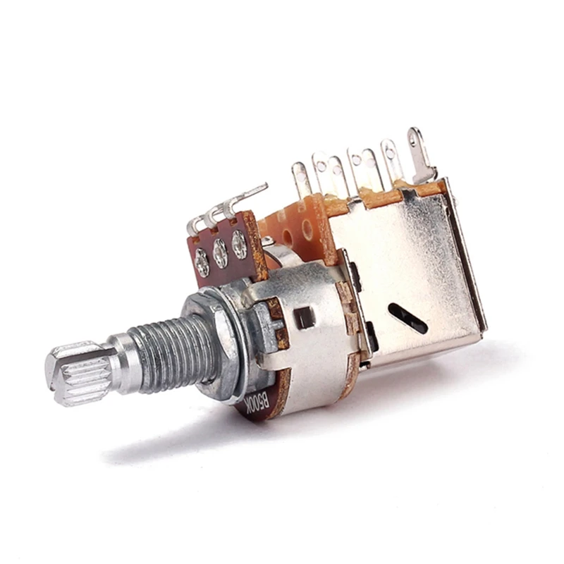 2 шт./компл. гитарный пикап B500K Push Pull Control Pot потенциометр для электрогитарных басов