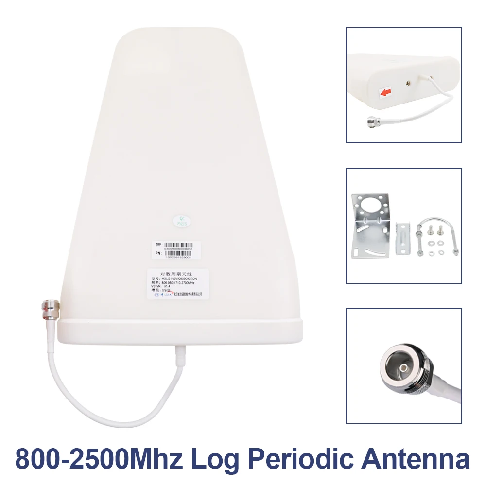 GSM Repeater 1800Mhz 4G Cell Signal Amplifier booster DCS 1800 Mobile Phone amplifier internel/external antenna | Мобильные телефоны