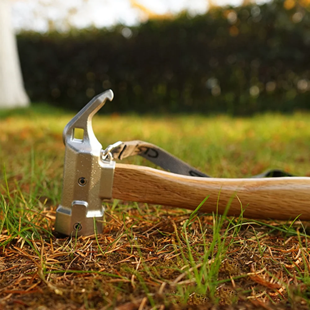 

1pc Tent Stainless Steel Hammer Tool Tent Nail Extractor Claw Hammer Hand Tools
