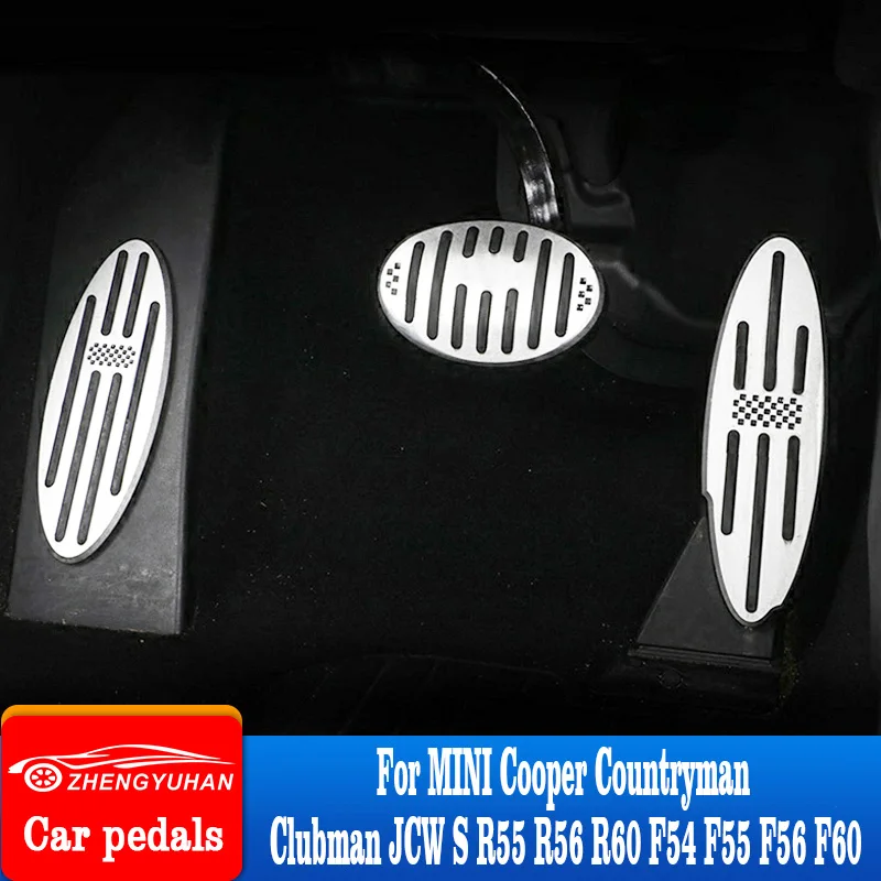 

For MINI Cooper Countryman Clubman JCW S R55 R56 R60 F54 F55 F56 F60 Car Accelerator Fuel Brake Foot Rest Pedal Pad Accessories