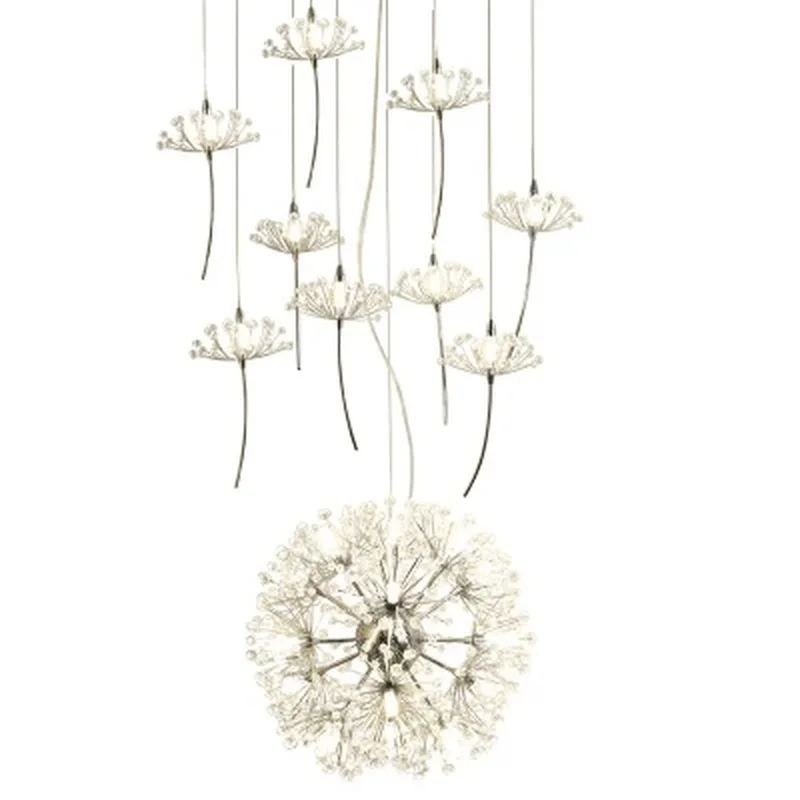 Светодиодная лампа современный дизайн хрустальные люстры Декор домашнее