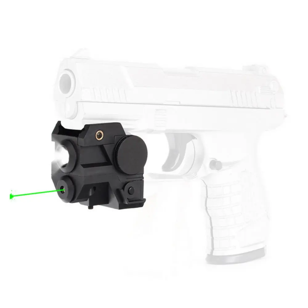 

Tactical Compact Green Laser Sight with CREE LED Flashlight Integrated Combo for Pistol Rifle Weaver Picatinny Rail