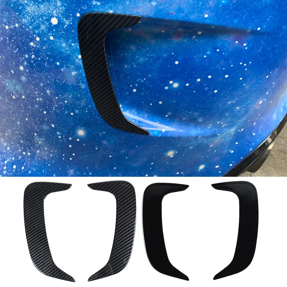 Внешние наклейки из АБС пластика чехол для ветрового ножа заднего бампера