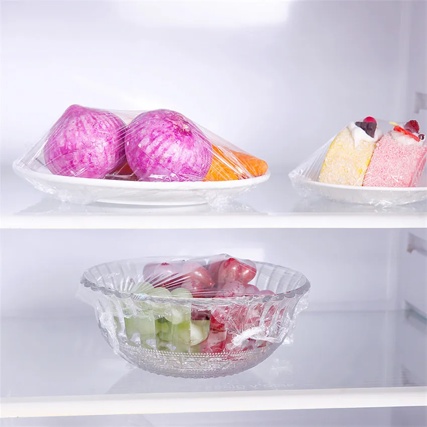

1PC PE Household Disposable Food Cling Film Food Plastic Wrap For Kitchen Refrigerator Vegetable Fruits Food Cling Wrap 30cm*20m