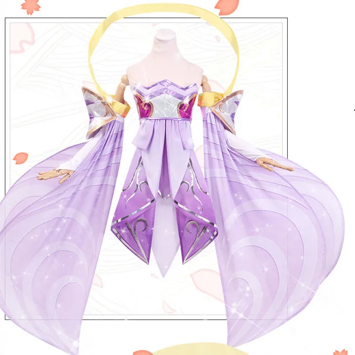 Glory of Kings Chang'e Косплей Карнавальный костюм на Хэллоуин маскарадные костюмы для женщин маскарадный мяч Лолита платье