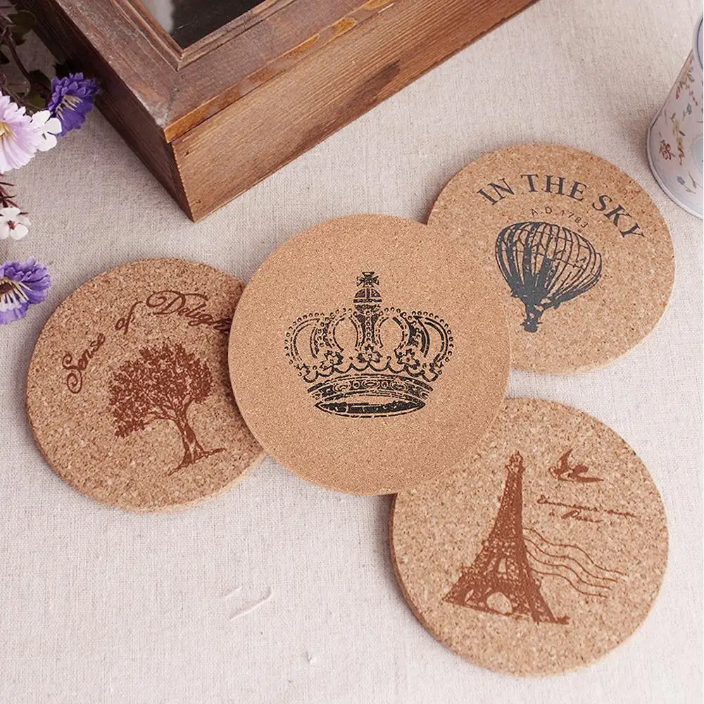 Подставки пробковые подставки 8 шт. в упаковке|Другие барные аксессуары| |