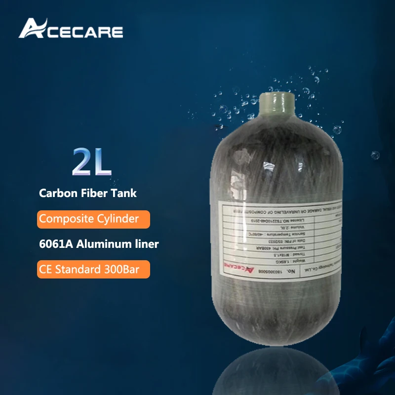AC52011 2L CE акваланг Pcp воздушный бак/пневматическая винтовка давление/ВВС Кондор Пейнтбол пневматическая пушка Танк цилиндр Pcp клапан АЗС