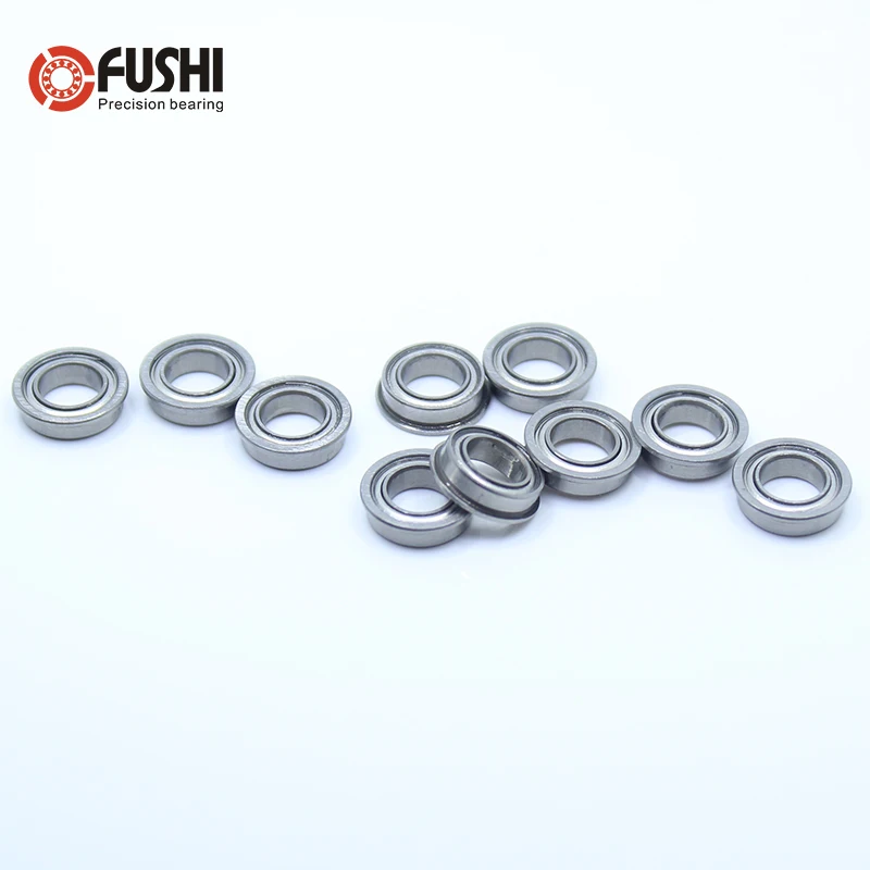 MF106ZZ фланцевый подшипник 6x10x3 мм ABEC-1(10 шт) миниатюрные фланцевые MF106 Z zz, шариковые подшипники