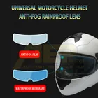 Универсальные аксессуары для мотокросса, шлемы, противотуманные накладки, козырек, линзы для шлема, Защитная пленка для защиты от ультрафиолета и дождя