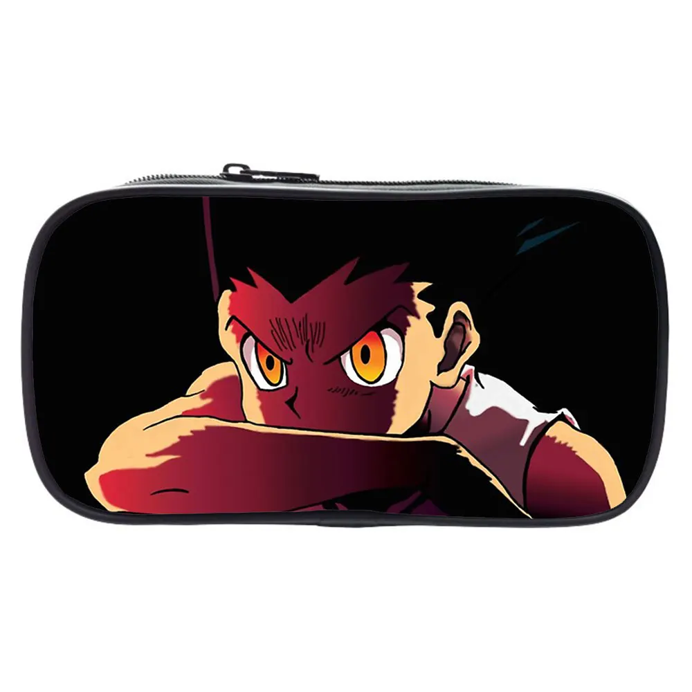 

Hunter X Hunter Pencil Case Student School Supplies Anime Cosplay Creative Pencil Case Multifunction Personalized Stationery Bag