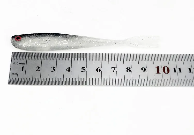 Мягкая приманка 75 мм силиконовые плавающие приманки искусственная рыба воблер