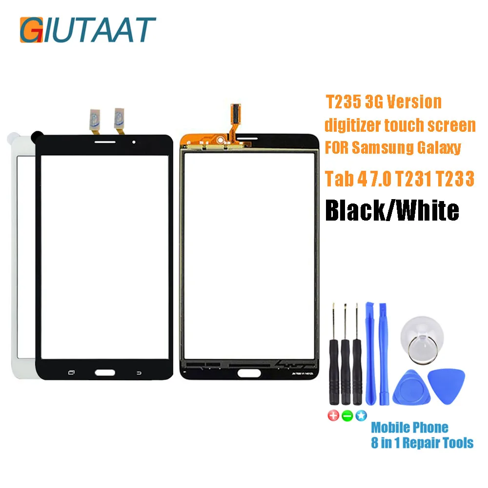Внешний Передний сенсорный экран дигитайзер стеклянная панель для Samsung Galaxy Tab 4 7 0