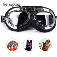 benepaw dog goggles sunglasses dustproof eye protection elastic adjustable strap pet glasses outdoor driving cycling skiing